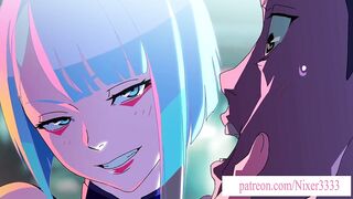 Anime Cyberpunk Edgerunners Lucy and David First Sex Hentai