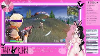 Vtuber dominates in Fortnite while being controlled