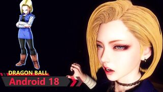 DRAGON BALL - Android 18 × Fierce Man - Lite Version