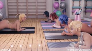 Kingdom Hearts ~ Gym Girls HMV ~ MasterDan