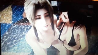I CUM WITH TIFA AND AERITH FROM FINAL FANTASY