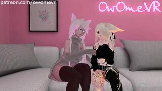 Lucky Patreon Gets Fucked By Horny Futa Pornstar OwOmeVR in VRChat