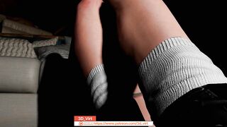 [Korean]Open your legs wide and show them!