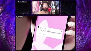 D.VA Dildos Her Tight Bald Pussy But Forgets That She's Streaming