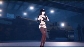 Sexy Army Girl Dancing Kpop Music!