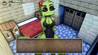 Minecraft Horny Craft - Part 6 - A Really Hot Creeper Babe By LoveSkySan69