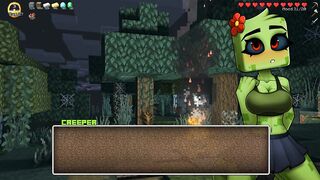 Minecraft Horny Craft - Part 6 - A Really Hot Creeper Babe By LoveSkySan69