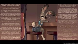 ASMR Judy Hopps Loves Your Masculine Alpha Scent In a Zootopia Bar