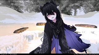 VR Girlfriend fucks you in the snow
