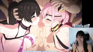 I learned a lot watching this Double Blowjob - Evil Urami HENTAI