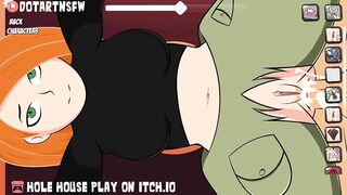 Kim Possible Dripping Creampie Moaning Orgasm - Hole House