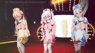 Mmd R-18 Anime Girls Sexy Dancing Clip 235