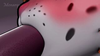 Momo's blowjob | Monarquis Animation