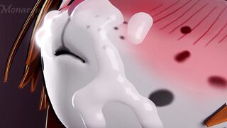 Momo's blowjob | Monarquis Animation