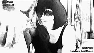 vintage cartoon blowjob with giant cock