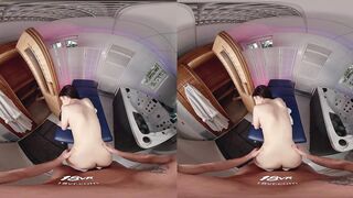 Sophie Weber Is Wet, But Not Just Because Of The Hot Sauna