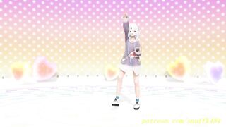 noVR mmd Gura Dance 3d hololive Hentai