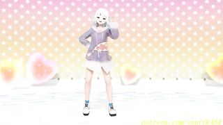 noVR mmd Gura Dance 3d hololive Hentai