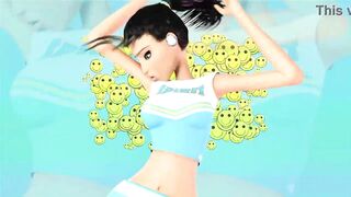 3DGSPOT - Hot Girls Deepthroat A Big Cock In SPLIT-SCREEN COMP! 3D CARTOON PORN!