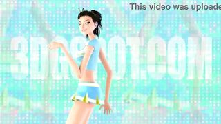 3DGSPOT - Hot Girls Deepthroat A Big Cock In SPLIT-SCREEN COMP! 3D CARTOON PORN!