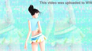 3DGSPOT - Hot Girls Deepthroat A Big Cock In SPLIT-SCREEN COMP! 3D CARTOON PORN!