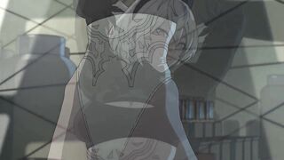 Nier: Automata 2B Destruction suit | Hentai video