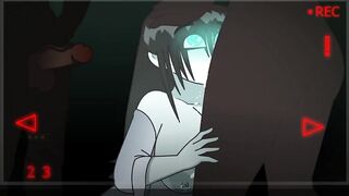 Halloween with Ella - a group of guys gang banging a ghost girl