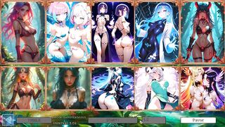 Battle Babes Hentai JOI - Uncensored Waifu Cum Tribute in 4K 60FPS ft. Kaelia the Shadow Assassin! Full H-Game on Steam!