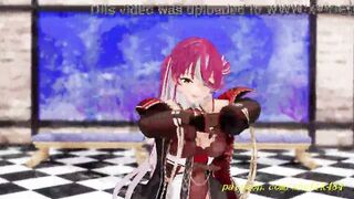 noVR mmd Marine Dance 3d hololive Hentai