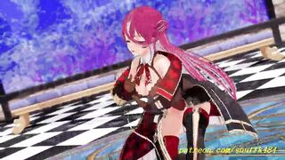 noVR mmd Marine Dance 3d hololive Hentai