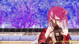 noVR mmd Marine Dance 3d hololive Hentai