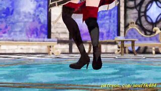 noVR mmd Marine Dance 3d hololive Hentai