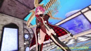 noVR mmd Marine Dance 3d hololive Hentai