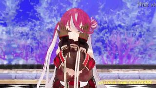 noVR mmd Marine Dance 3d hololive Hentai