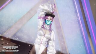 [MMD] Aespa - Supernova Akali Hot Kpop Dance League of Legends Uncensored Hentai