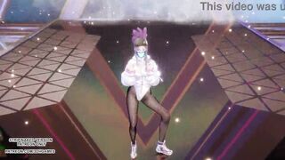 [MMD] Aespa - Supernova Akali Hot Kpop Dance League of Legends Uncensored Hentai