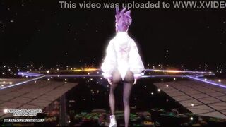 [MMD] Aespa - Supernova Akali Hot Kpop Dance League of Legends Uncensored Hentai