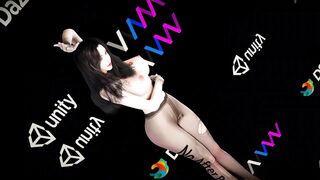 3D big boobs slut Asian whore naked her huge boobs teasing you to fuck her pussy