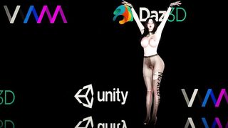 3D big boobs slut Asian whore naked her huge boobs teasing you to fuck her pussy