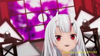 noVR mmd Ayame Dance 3d hololive Hentai
