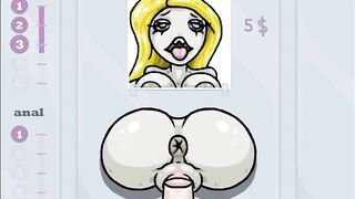 Super Zombie Hentai Shooter - post apocalipse girl stuck on the wall