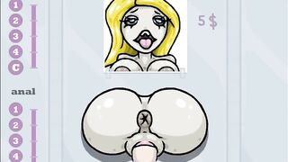 Super Zombie Hentai Shooter - post apocalipse girl stuck on the wall