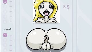 Super Zombie Hentai Shooter - post apocalipse girl stuck on the wall