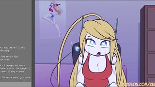 Curly Brace: Robot girl hentai