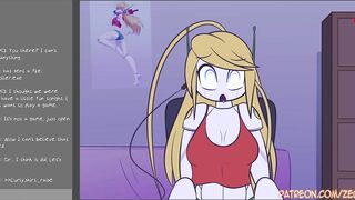 Curly Brace: Robot girl hentai
