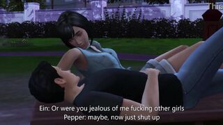 Vlogger Films Herself Getting Fucked By Her Boyfriend In Public - sims 4 - 3D animation