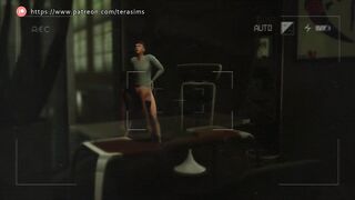 A horny cheating wife who finds a new toy to play with her pussy - The sims 4