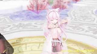 noVR mmd KoyoriChloe Dance 3d hololive Hentai