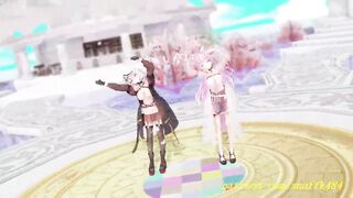 noVR mmd KoyoriChloe Dance 3d hololive Hentai