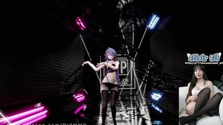 sexy KPOP dance time!!! big boobs Honkai Star Rail hentai ft Acheron x Love Me like that